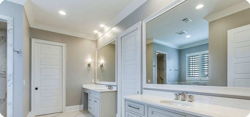 نورپردازی حمام و سرویس بهداشتی - bathroom lighting
