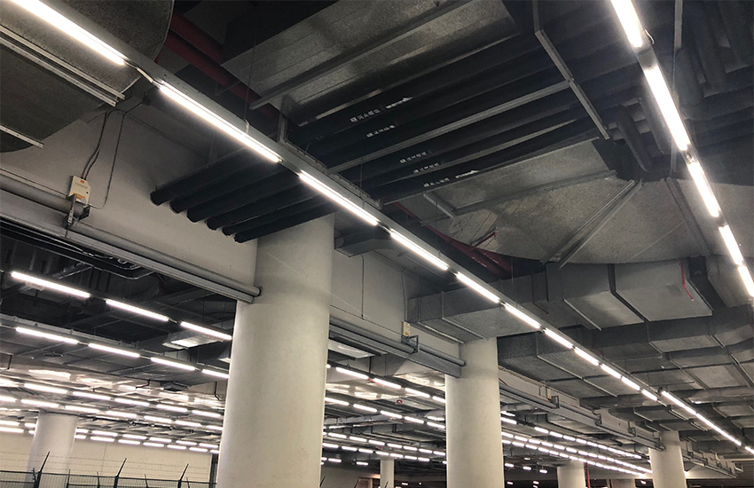 لایتینگ فضای صنعتی توسط نورا لایتینگ