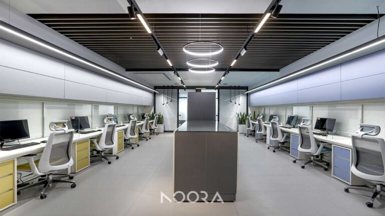 پروژه نورپردازی پتروشیمی