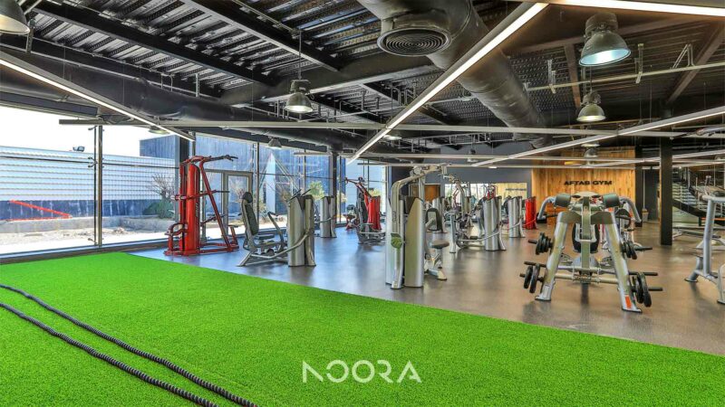 پروژه نورپردازی مجموعه ورزشی آفتاب