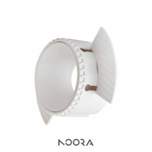 فریم گرد توکار کلیک | مهندسی روشنایی نورا | Recessed round frame click