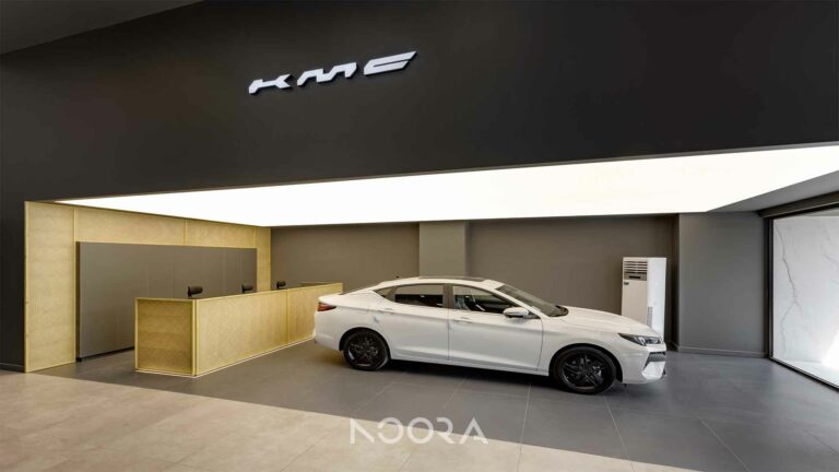 پروژه نورپردازی کرمان موتور