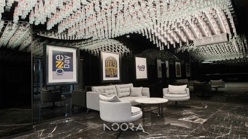 پروژه نورپردازی کوکاکولا