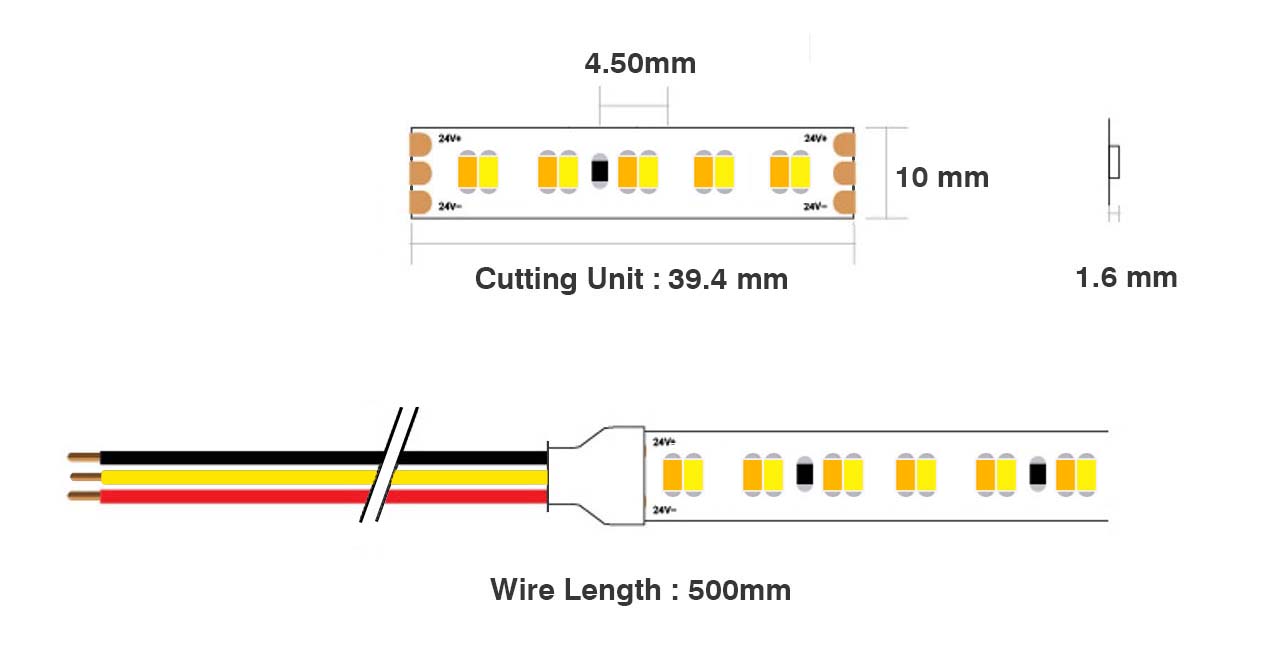 nooralightin Strip 24 v tunable (2)