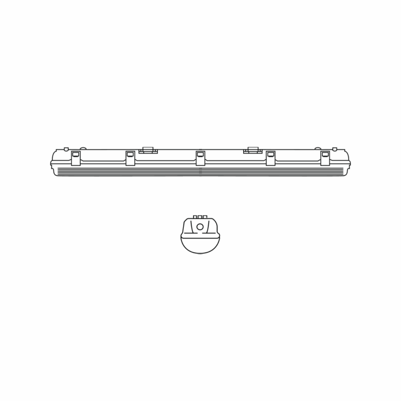 شماتیک چراغ صنعتی اینتگرال INTEGRAL