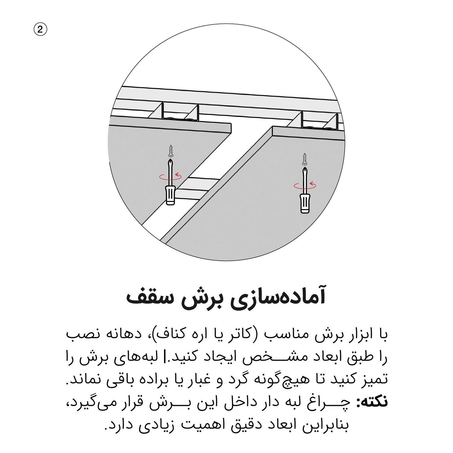 خطی توکار لبه (2)