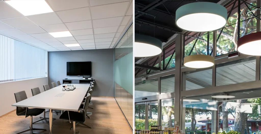 مقایسه فنی بین پنل روکار و توکار