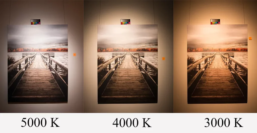 نقش دمای رنگ در احساس فضا