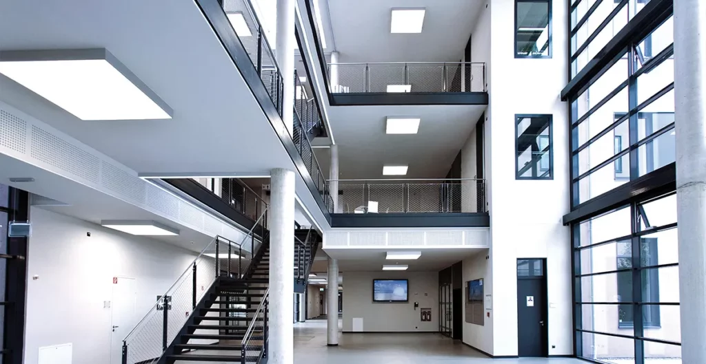 نور یکنواخت، نقطه اتصال طراحی و عملکرد