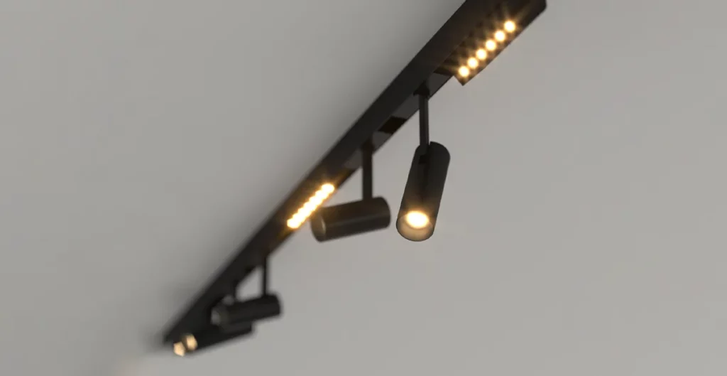 چراغ مگنتی عرض زیاد (پهن) برای فضاهای بزرگ | راهنمای لوکس یکنواختی نور، زاویه پخش، CRI و مدیریت حرارت