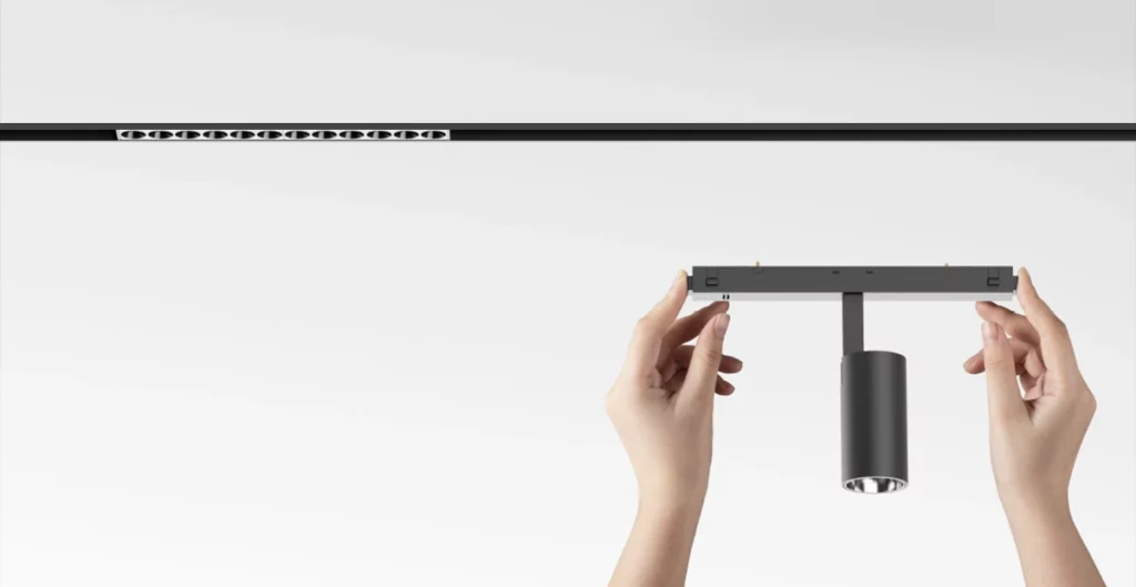 راهنمای مرحله‌به‌مرحله طراحی و نصب سیستم چراغ مگنتی فوق نازک