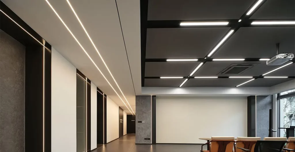 مقایسه با سایر انواع چراغ‌های خطی