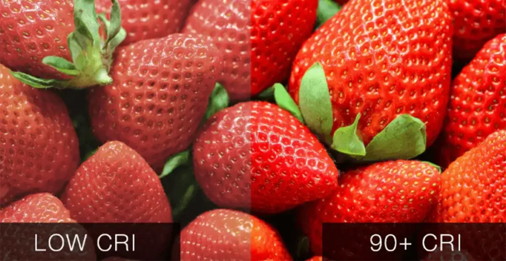 نقش CRI بالا در نمایش واقعی رنگ‌ها