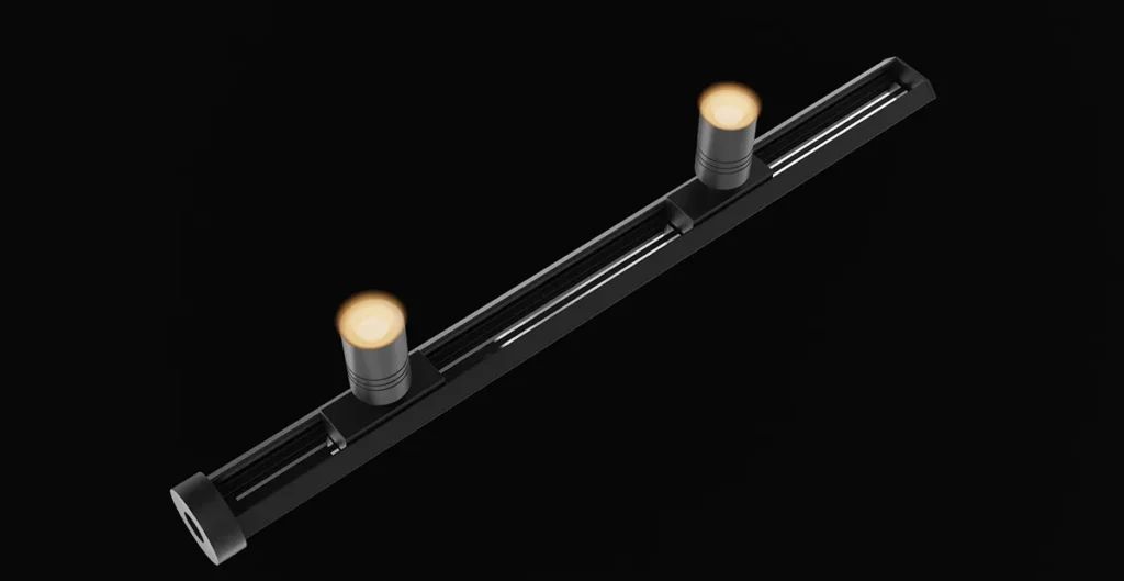 چراغ مگنتی مینیاتوری و ظریف برای ویترین‌ جواهرات