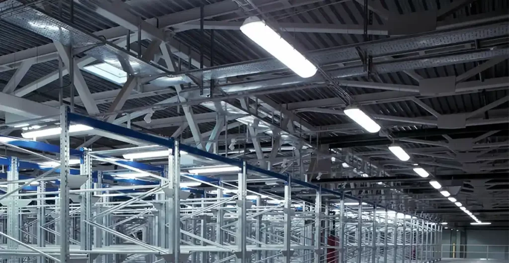 چراغ‌های خطی ضد نم و غبار (Vapor-Proof Tri-Proof) قهرمانان محیط‌های خشن