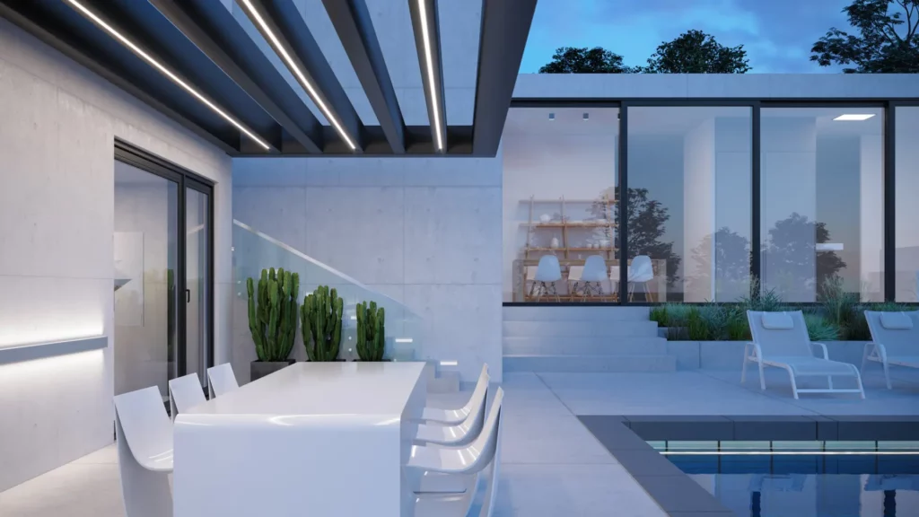 چراغ‌های خطی عرض کم