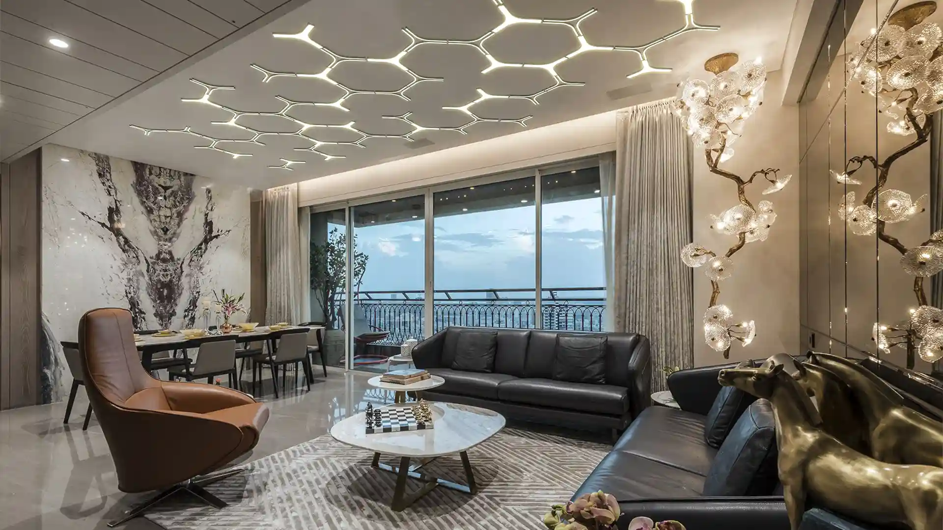 چراغ‌های ماژولار-انعطاف در طراحی - اتصال در نور